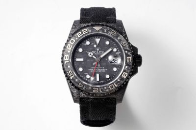 ROLEX GMT-Master II Replica DIW Cal.3186 Movement Black Dial Carbon Fiber Bezel Watch